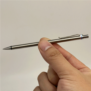 80年代日本OHTO乐多MAGDEX绝版Mini金属12cm按压出芯自动铅笔0.5