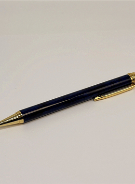 绝版老款90年代日本UNI三菱EXCEED蓝色大理石纹按压自动铅笔0.5mm