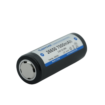 新品Keeppower 26650 7000mAh 3.7v强光手电筒电池  P2670C