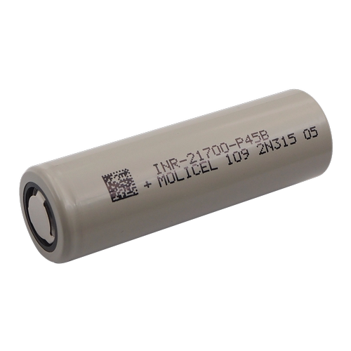 MOLICEL INR21700P45B-V1- 80109  3.6v  4500mAh 可45A放电