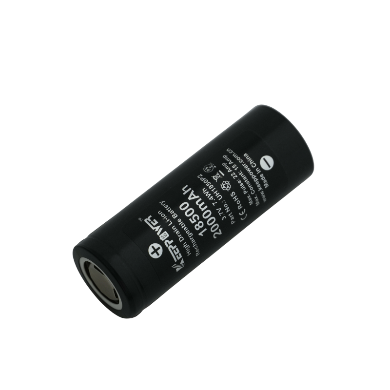 新品Keeppower IMR18500 2000mAh纹身笔刺青纹身机5C动力锂电池