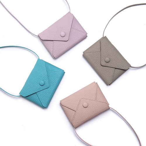 小众设计精致迷你斜挎信封卡包2025新款腰包挂脖零钱包小包口红包