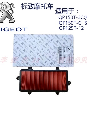标致摩托QP150T-3C-G SF4 QP125T-12 水冷姜戈空滤空气滤芯过滤器