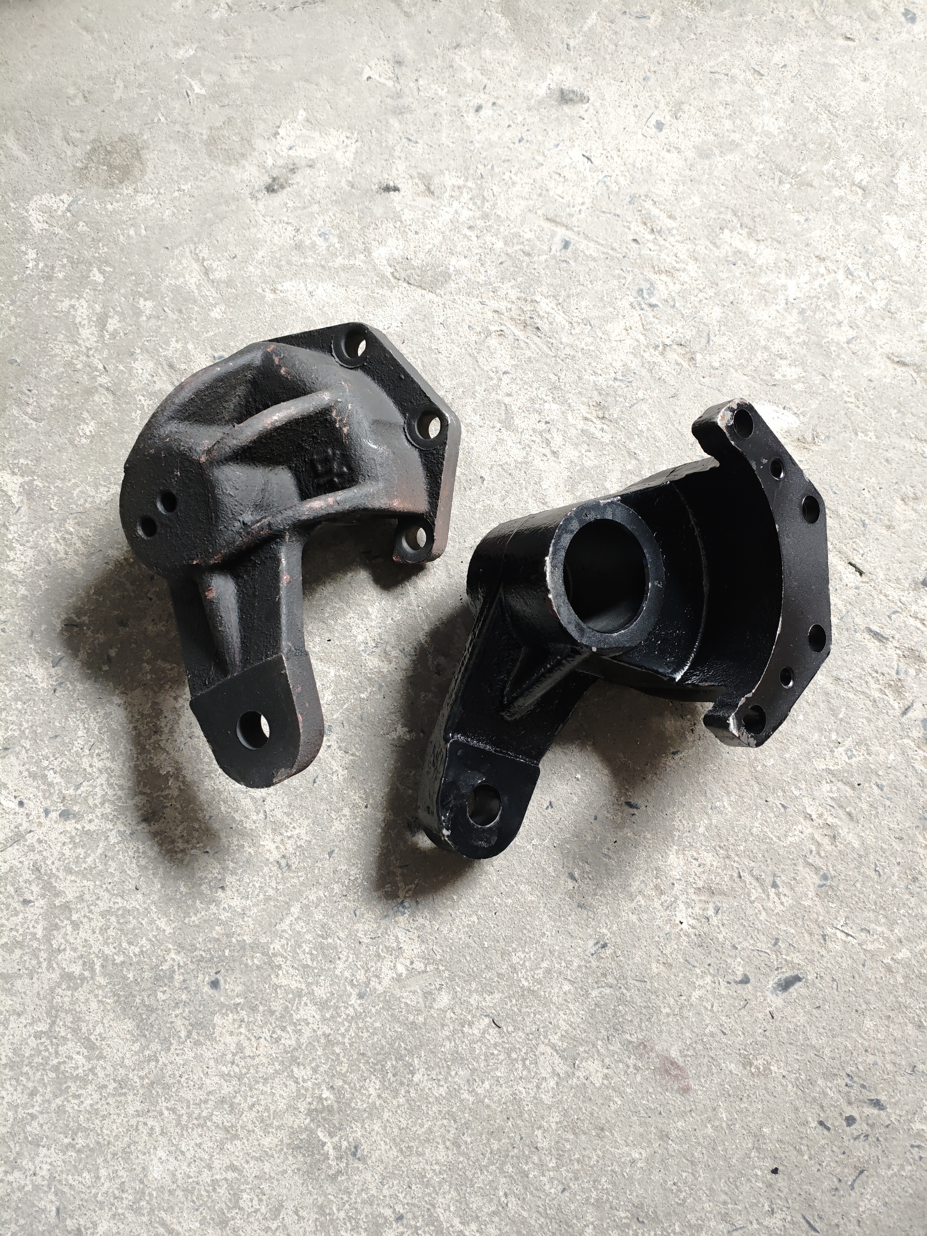 沃得奥龙拖拉机配件 沃德504K/704K 拖拉机前桥左右转向臂