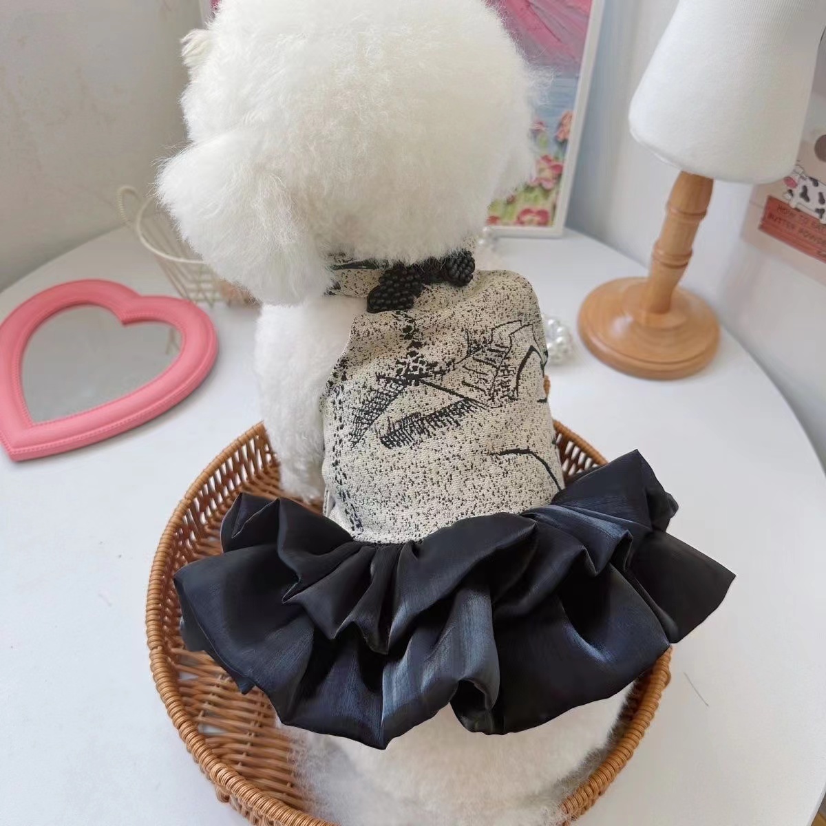 猫咪礼服春夏中式唐装旗袍