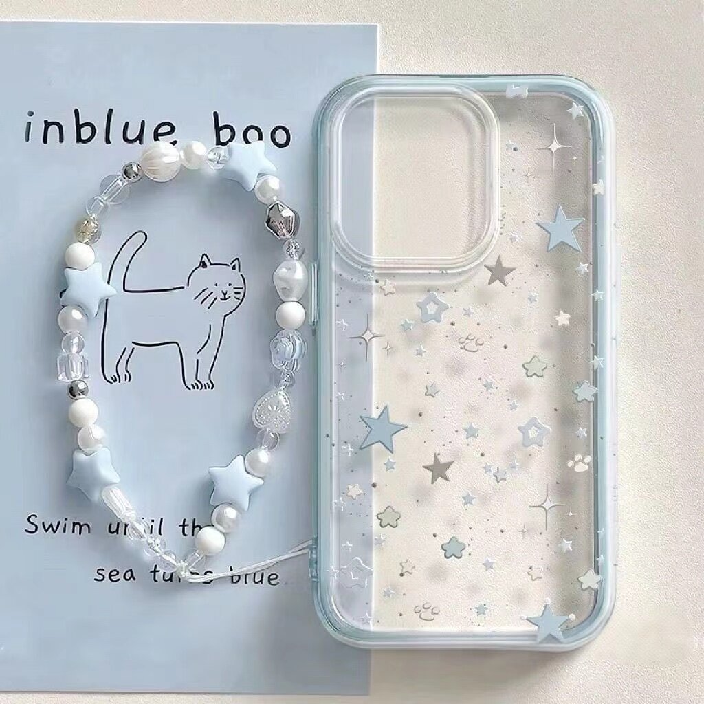 ins星星猫爪适用iPhone15/16promax手机壳苹果14/13/12防摔11