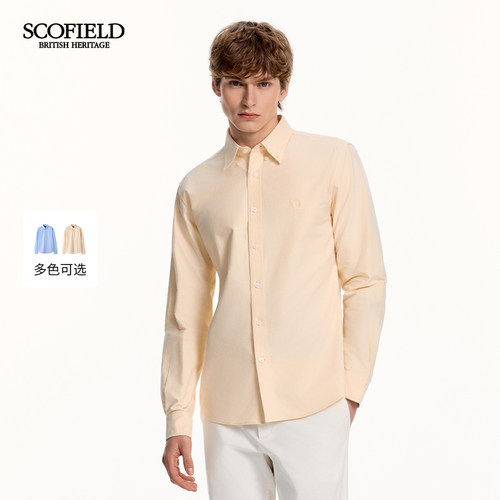【牛津纺】SCOFIELID男装26年夏季新品日常通勤宽松衬衫