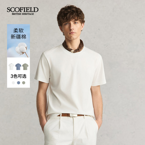 SCOFIELD25年夏季商务休闲T恤