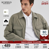 新款 SCOFIELD男士 24年夏季 轻薄透气舒适商务休闲简约夹克外套上衣