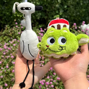 厦门限定毛绒公仔挂件鼓浪屿礼物猫咪白鹭可爱卡通玩具玩偶包饰品