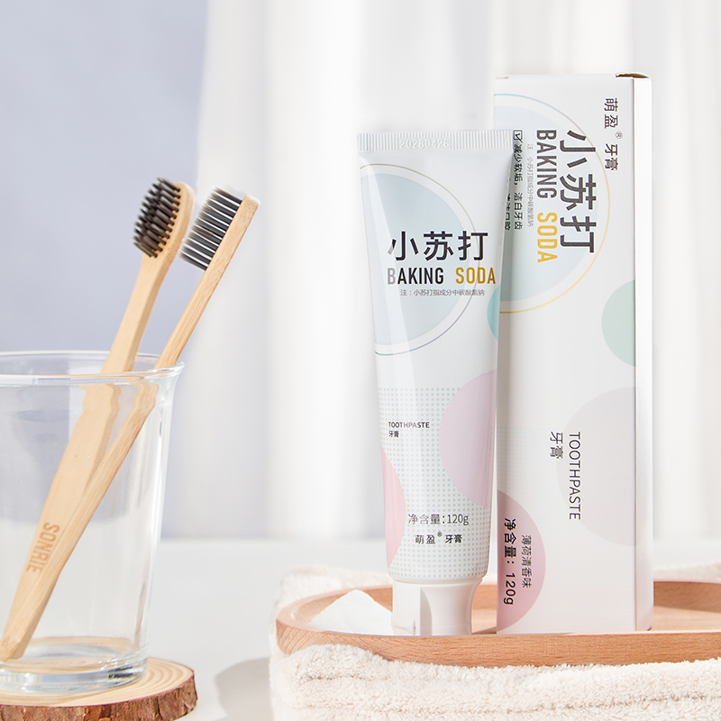 小苏打牙膏1万支可整体定制logo