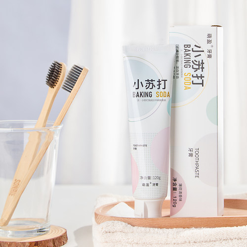 小苏打牙膏1万支可整体定制logo