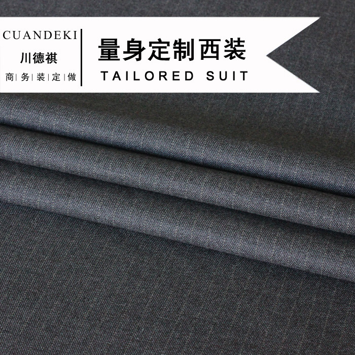 2024 NEW SUIT SUIT POLYESTER LAPEL DOUBLE ROW MENS FALL WINTER SUIT FASHION MENS GRAY BEST MAN