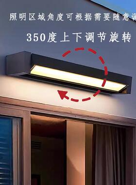 户外防水门头壁灯入户大门口墙壁灯门前感应灯阳台露台壁灯门牌灯