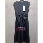 A1FAE2124女2024夏极简针织醋酸连衣裙A1FAE212489