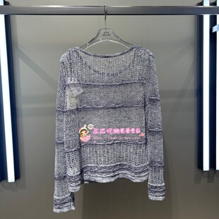 A1EEG2406 女装2026夏专柜正品新款线套衫 A1EEG240659-599