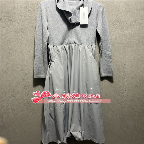 A1FAE1610女装2024春针织拼接连衣裙A1FAE161085