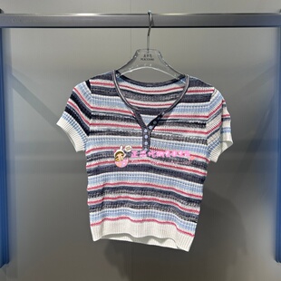 A3EEG2308 女装2026夏专柜正品新款线套衫 A3EEG230851-499