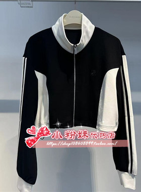 A3FCE3332女2024秋合作拼色套装-上装A3FCE333289