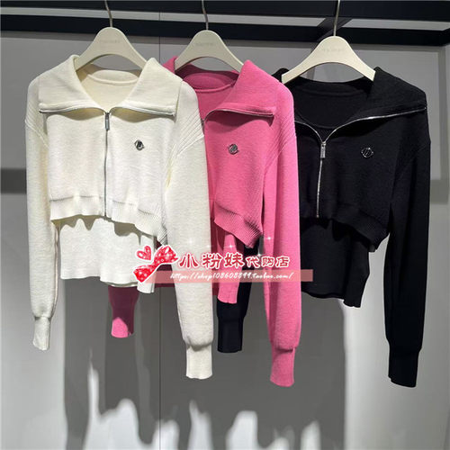 A3EEE423Y女2024冬合作系列两件套开衫A3EEE423YL9/F8/M1