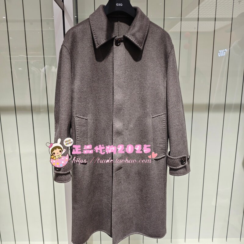 羊毛长款大衣G26X264015D27