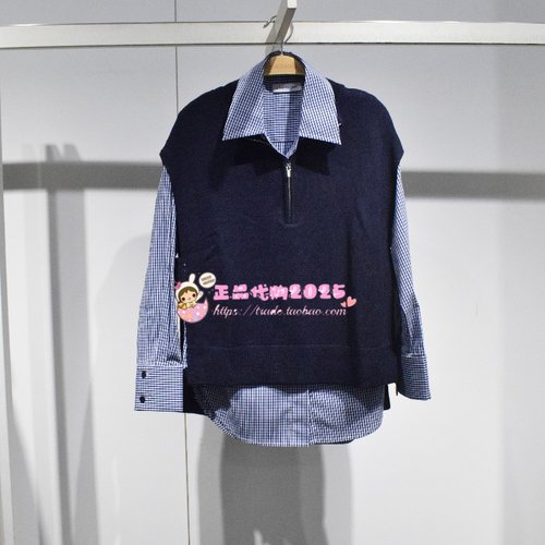 A1CAF411G女装2025冬专柜正品新款衬衫A1CAF411G59-799