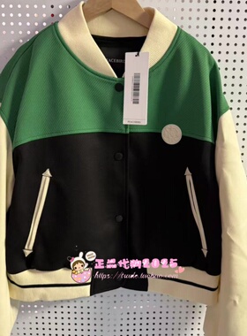 A3BBD4154太平鸟女装拼色棒球外套A3BBD415489-799