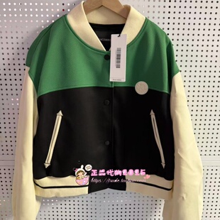 A3BBD4154太平鸟女装拼色棒球外套A3BBD415489-799