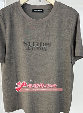 A1CNF2143-女装2025夏专柜正品新款短袖T恤A1CNF2143L6-299