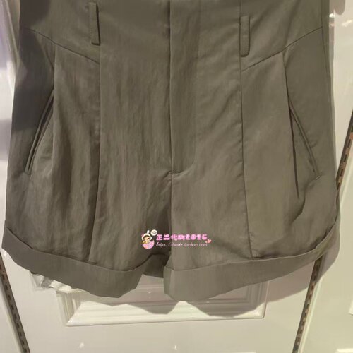 A1GCG2319 女装2026夏专柜正品新款休闲中短裤 A1GCG231937-499