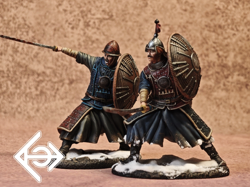 《鏖战辽东》明 007 大明辽东镇 正兵营 刀牌手（团牌）