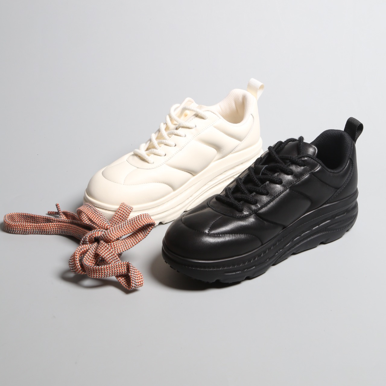 面包鞋牛胎皮女运动鞋休闲鞋波鞋