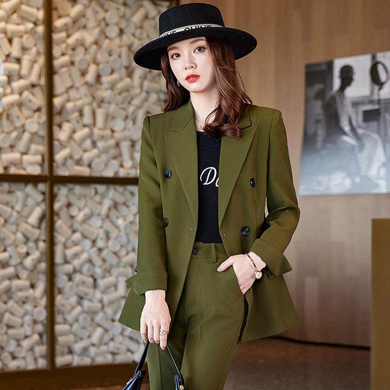 本作职AL669706长西服正装女士春装韩版时尚职业装套装修袖身女小,女装/女士精品,职业女裤套装,淘宝优惠券,粉丝福利购,淘宝优惠卷