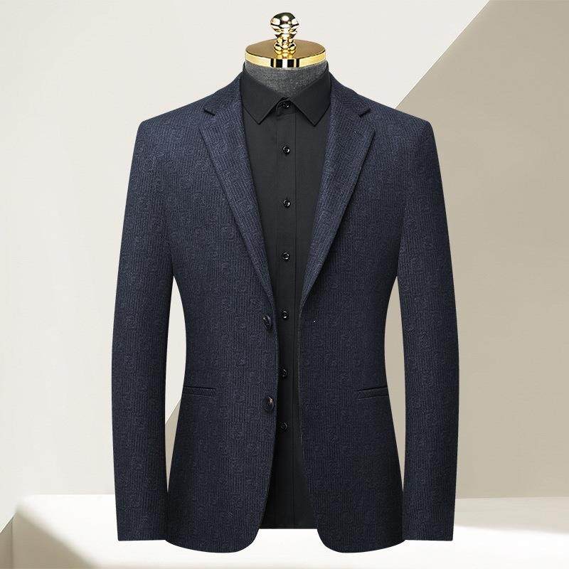 新秋冬款士男西装中青6665-L年男装韩版休闲潮流修身套印花西服外,男装,休闲西服,淘宝优惠券,粉丝福利购,淘宝优惠卷