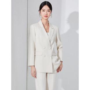 装休闲装宽松西外套女士冬季新款高级感气质JY6388西服面秋试正职