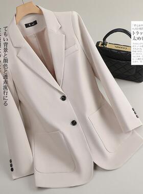 红色西装外级套士女春秋季休新款GDX-376高感修身气质小个子闲时