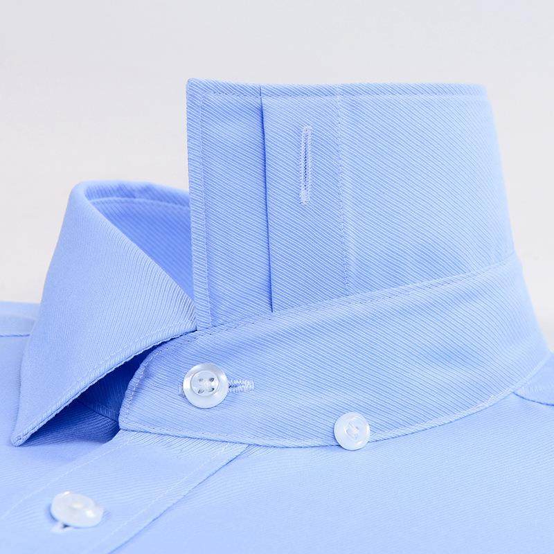 新款男士全棉面料商务休长衬衫袖纯棉闲液氨免烫衬AL618749正衣职,男装,衬衫,淘宝优惠券,粉丝福利购,淘宝优惠卷