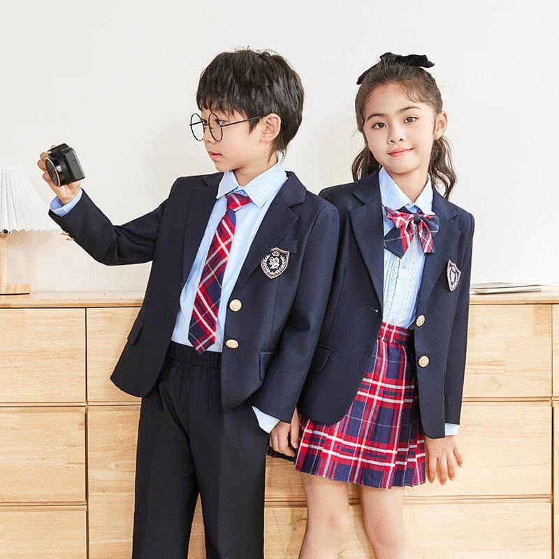 学院西装百褶裙装男女小学初风中生班讲服校服套演比赛合唱AL7923,童装/婴儿装/亲子装,校服/园服,淘宝优惠券,粉丝福利购,淘宝优惠卷