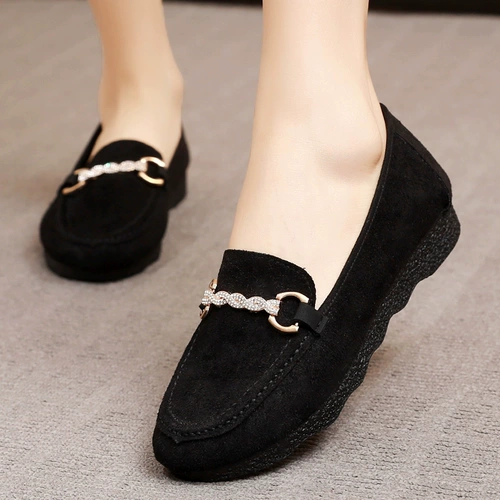 Слипоны, модная обувь, рабочие комфортные туфли, мягкая подошва, коллекция 2021