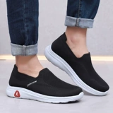 Комфортные нескользящие туфли для отдыха, спортивная обувь, для среднего возраста, осенние, мягкая подошва