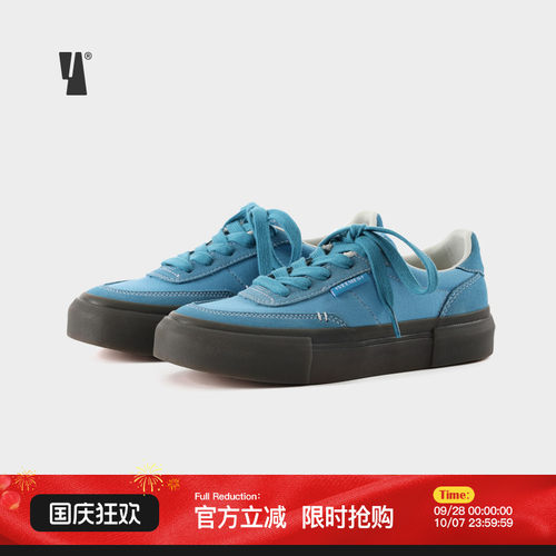 VEEMES经典款透气耐磨复古帆布鞋