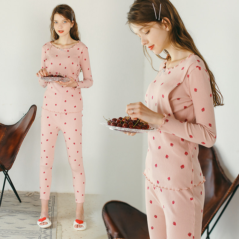 孕妇秋衣秋裤家の时光