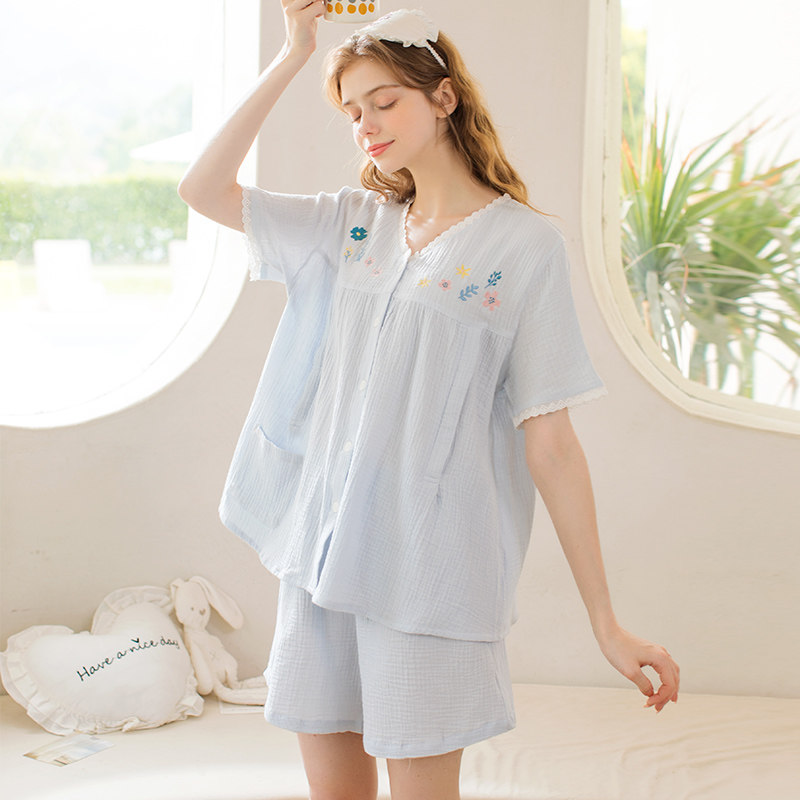 家时光月子服夏季薄款产后纯棉短袖孕妇哺乳睡衣产妇喂奶家居套装,孕妇装/孕产妇用品/营养,家居服套装,淘宝优惠券,粉丝福利购,淘宝优惠卷