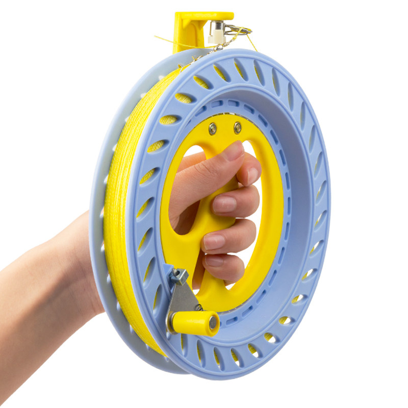 500米风筝线轮带线套装 放飞手握轮收线器工具 线已缠好
