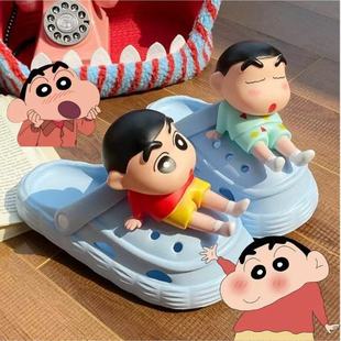 蜡笔小新鞋花鞋扣卡通洞洞鞋配饰可拆卸diy鞋面重磅新款鞋扣四季