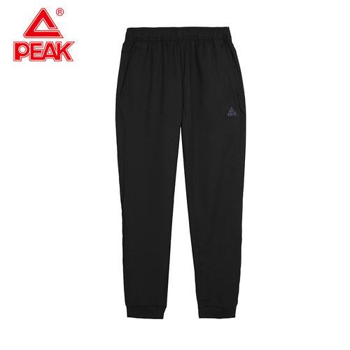 男子匹克透气梭织九分裤