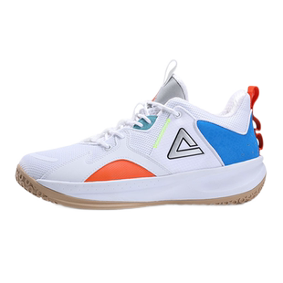 匹克低帮篮球鞋男鞋2025春季新款实战耐磨战靴学生黑白外场运动子