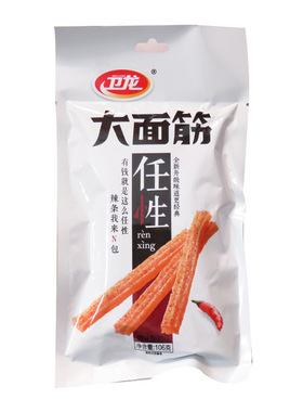 山姆超市代购卫龙辣条106g大小面筋大面筋大小辣棒散装小面筋休闲