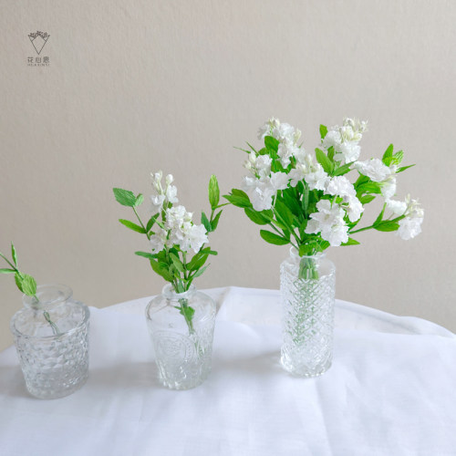 花心思纸艺 皱纹纸茉莉花材料包 手工纸花制作套装 - 封面