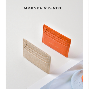 真皮超薄卡包女一片式简约卡片包迷你银行卡夹驾驶证卡套卡夹收纳